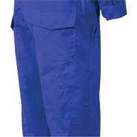7706T FR-Tech&reg; Flame-Resistant Coverall with Leg Zippers, Size 40 (Tall), Royal Blue, 9.7 cal/cm² Absolute Business Supply