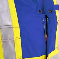 7706T FR-Tech&reg; Flame-Resistant Coverall with Leg Zippers, Size 40 (Tall), Royal Blue, 9.7 cal/cm² Absolute Business Supply