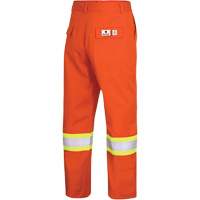 7763 Pantalon de s&eacute;curit&eacute; haute visibilit&eacute; r&eacute;sistant aux arcs &eacute;lectriques FR-Tech 88/12, 30, x 30, Orange haute visibilit&eacute;, 9,7 cal/cm² Absolute Business Supply