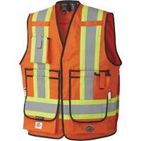 7732 Veste d'arpenteur ignifuge et r&eacute;sistant aux arcs &eacute;lectriques FR-Tech, Petit, Orange haute visibilit&eacute;, 9,7 cal/cm² Absolute Business Supply