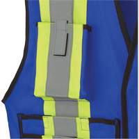 7733 Veste d'arpenteur ignifuge et r&eacute;sistant aux arcs &eacute;lectriques FR-Tech, Petit, Bleu royal, 9,7 cal/cm² Absolute Business Supply