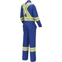 7704W FR-Tech&reg; Women's FR/Arc-Rated Coveralls, Size X-Small, Royal Blue, 10 cal/cm² Absolute Business Supply