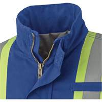 5523 Flame-Resistant Safety Parka, Small, Royal Blue, 58 cal/cm² Absolute Business Supply