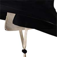 D5050 Black Dry King&reg; Offshore Traditional Sou'wester Hat, Small, Black, Rubber Absolute Business Supply
