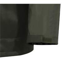 D8120J Nailhead Ripstop Tree Planter Hooded Jacket, Polyester/PVC, X-Small, Green Absolute Business Supply