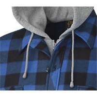 415SS Chemise &agrave; capuche matelass&eacute;e, Hommes, Petit, Multicolore Absolute Business Supply