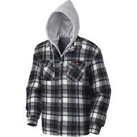 415BG Chemise &agrave; capuche matelass&eacute;e, Hommes, T-petit, Multicolore Absolute Business Supply