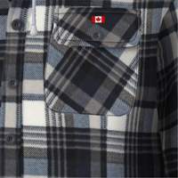 415BG Chemise &agrave; capuche matelass&eacute;e, Hommes, T-petit, Multicolore Absolute Business Supply