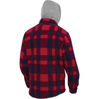 415RB Chemise &agrave; capuche matelass&eacute;e, Hommes, Petit, Multicolore Absolute Business Supply