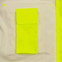 5881 FR/Arc-Rated Waterproof Rain Jacket, X-Small, High Visibility Yellow, 10 cal/cm² Absolute Business Supply