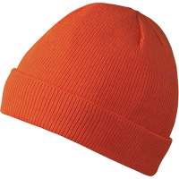 5564A Tuque doubl&eacute;e, Doublure en Acrylique, Taille unique, Orange haute visibilit&eacute; Absolute Business Supply