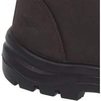 1028 Brown 8" Work Boots, Leather, Steel Toe, Size 10 Absolute Business Supply