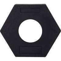 2320 Stackable Delineator Base, 17 lbs. Absolute Business Supply