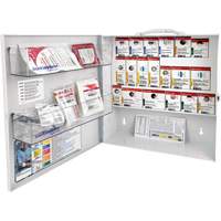 SmartCompliance&reg; First Aid Cabinet, Meets CSA Z1220-17 Type 2 Low-Risk Environment, Small (2-25 Workers) Absolute Business Supply