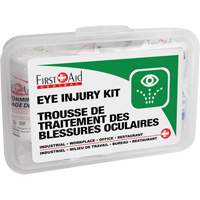 Ensemble pour les l&eacute;sions oculaires, Boîte en plastique Absolute Business Supply