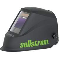 WHM2000 Casque de soudage ADF de la s&eacute;rie Advantage Plus, 3,94" lo x 2,36" la Champ de vision, Noir/Vert Absolute Business Supply