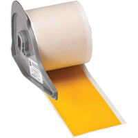 All-Weather Permanent Adhesive Label Tape, Vinyl, Yellow, 2" Width Absolute Business Supply