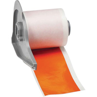 All-Weather Permanent Adhesive Label Tape, Vinyl, Orange, 2" Width Absolute Business Supply