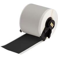 All-Weather Permanent Adhesive Label Tape, Vinyl, Black, 2" Width Absolute Business Supply