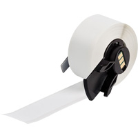 Multi-Purpose Label Tape, Vinyl, White, 1" Width Absolute Business Supply