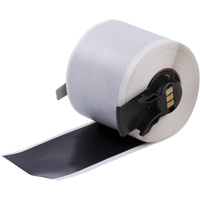Multi-Purpose Label Tape, Vinyl, Black, 1.9" Width Absolute Business Supply