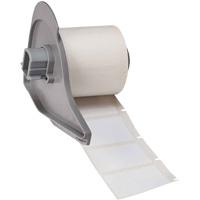 Harsh Environment Multi-Purpose Labels, Polyester, 1.5" L x 1" H, White Absolute Business Supply