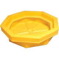 Ultra-Drum Tray&reg; without Grating, 32" L x 32" W x 8.1" H, 22.8 US gal. Spill Capacity Absolute Business Supply