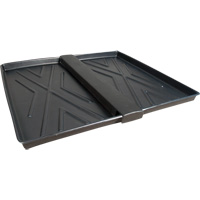 Double-Tray Ultra-Rack Containment Tray&reg;, 48" L x 44" W x 2.8" H, 16 US gal. Spill Capacity Absolute Business Supply
