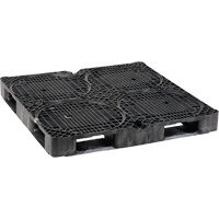 Ultra-Spill King palette seulement, 4 barils, Capacit&eacute; de d&eacute;versement 85 gal. US, 48,8" x 48,8" x 5,5" Absolute Business Supply
