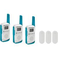 Radio bidirectionnelle TalkAbout s&eacute;rie T110, Bande FRS, 22 canaux, Port&eacute;e 25 km Absolute Business Supply