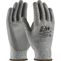 Gants r&eacute;sistants aux coupures G-Tek en tricot sans couture, Taille T-petit, Calibre 13, Rev&ecirc;tement Polyur&eacute;thane, Enveloppe en PolyKor, ASTM ANSI niveau A2/EN 388 niveau B Absolute Business Supply
