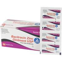 Efcom Limited Bacitracin Zinc First Aid Packets, Ointment, Antibiotic Absolute Business Supply