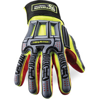 Gants r&eacute;sistants aux coupures Rig Lizard 2028X, 6/T-petit, Paume en Synth&eacute;tique/PEHP, Poignet &eacute;lastique/Boucle et crochet Absolute Business Supply