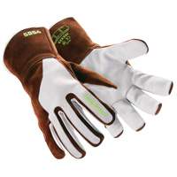 HeatArmor&reg; 5054 Welding Gloves, Grain Goatskin, Size Small/7 Absolute Business Supply