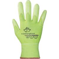 Gants haute visibilit&eacute; r&eacute;sistants &agrave; la coupe S21TXUGFN, Taille 5/2T-petit, Calibre 21, Rev&ecirc;tement Nitrile, Enveloppe en TenActiv, ASTM ANSI niveau A9 Absolute Business Supply