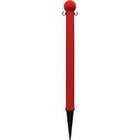 Colonnettes de sol, Rouge Absolute Business Supply