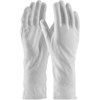 Gants d'inspection de qualit&eacute; sup&eacute;rieure CleanTeam, Coton, Poignet Non ourl&eacute;, Taille unique Absolute Business Supply