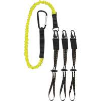 GearLink Tool Lanyard with Interchangeable Ends, Bungee, Carabiner/Loop Absolute Business Supply