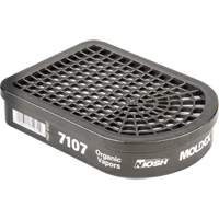 Cartouche pour respirateur semi-rectangulaire, Cartouche gaz/vapeur, Vapeur organique Absolute Business Supply