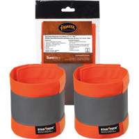 140A High-Visibility Orange Adjustable 14" X 4" Reflective Armband Absolute Business Supply