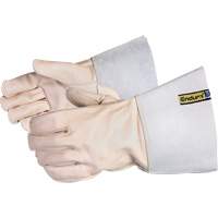 Welder's Gloves with Kevlar&reg; Sewn Out-Seams, Split Cowhide, Size 7 Absolute Business Supply