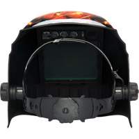Leadhead&reg; Auto Darkening Welding Helmet, 3.8" L x 3.4" W View Area, 9 - 13 Shade Range Absolute Business Supply