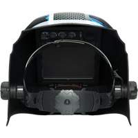 Leadhead&reg; Auto Darkening Welding Helmet, 3.8" L x 3.4" W View Area, 9 - 13 Shade Range Absolute Business Supply