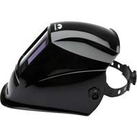 Leadhead&reg; Auto Darkening Welding Helmet, 3.8" L x 3.4" W View Area, 9 - 13 Shade Range, Black Absolute Business Supply