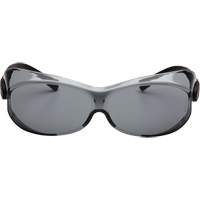 OTS&reg; XL Safety Glasses, Grey Lens, Anti-Scratch, ANSI Z87+/Meets/Exceeds CSA Z94.3 Absolute Business Supply