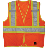 Veste Open Road “BTE”, Orange haute visibilit&eacute;, Moyen/Petit Absolute Business Supply