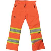 Pantalon de s&eacute;curit&eacute; isolant et extensible pour femmes, Polyester, Grand, Orange haute visibilit&eacute; Absolute Business Supply