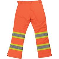 Pantalon de s&eacute;curit&eacute; isolant et extensible pour femmes, Polyester, Grand, Orange haute visibilit&eacute; Absolute Business Supply