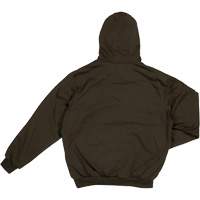 Water Repellent Fleece Pullover Hoodie, Men's, Small, Black Absolute Business Supply