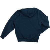 Water Repellent Fleece Pullover Hoodie, Men's, Small, Navy Blue Absolute Business Supply
